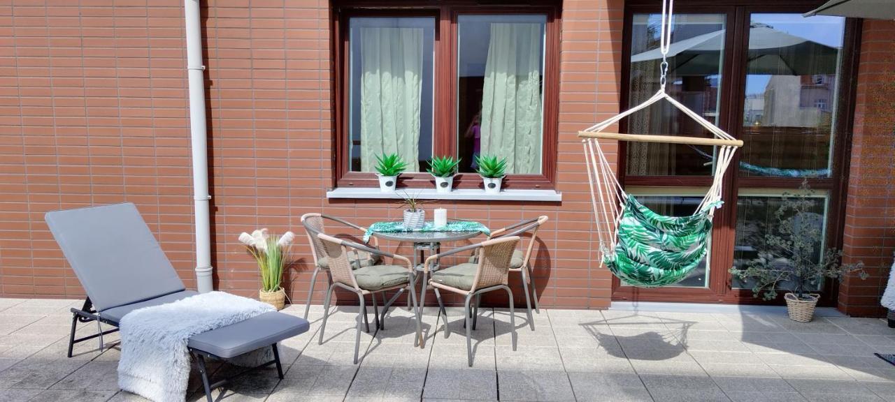 Апартаменти Apartament Amber Z Duzym Tarasem Колобжег Екстер'єр фото